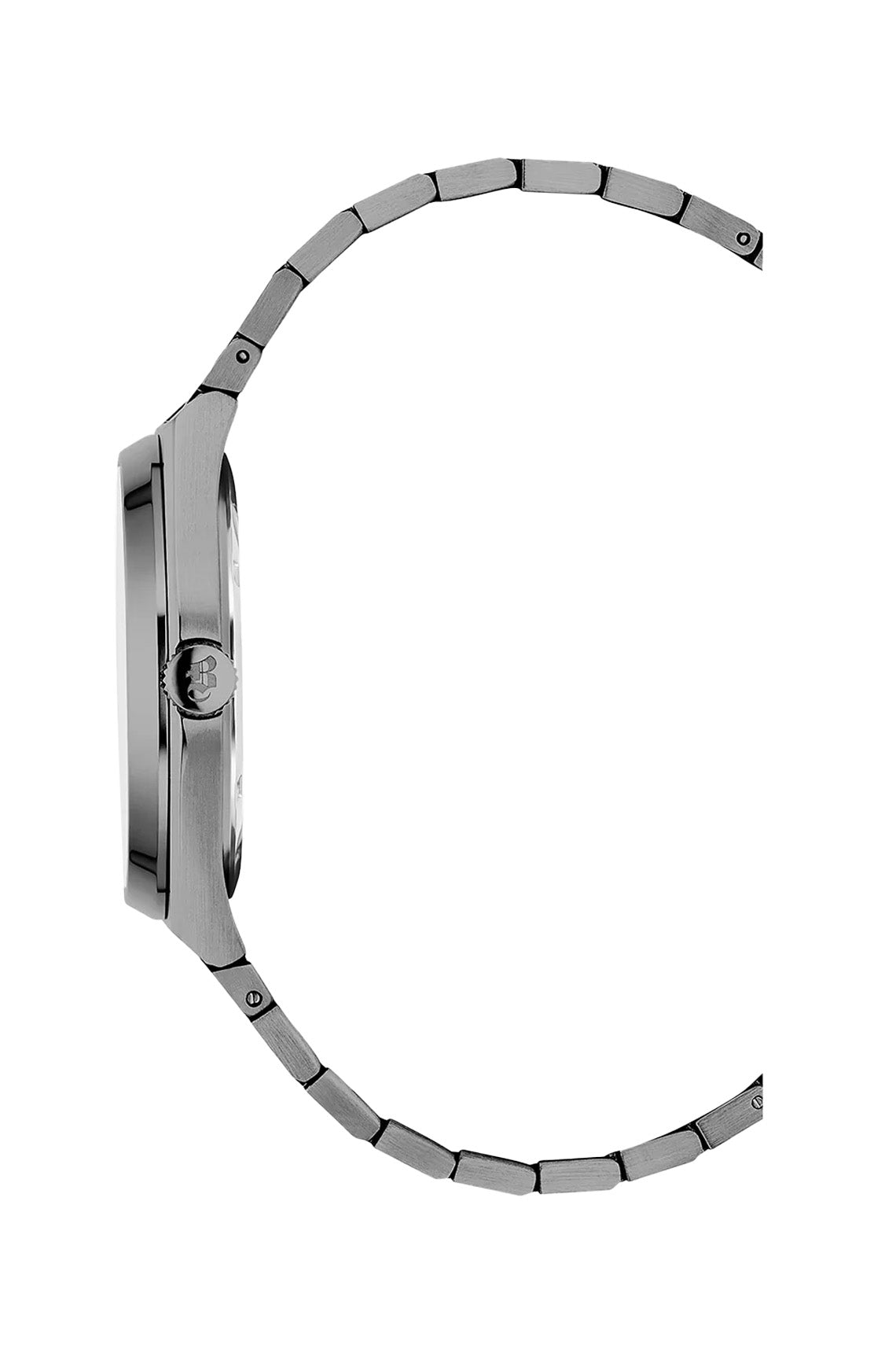 JDM Horizon Gents 41mm 100m Silver Dial Black Stainless Steel Strap Watch-PEROZ Accessories