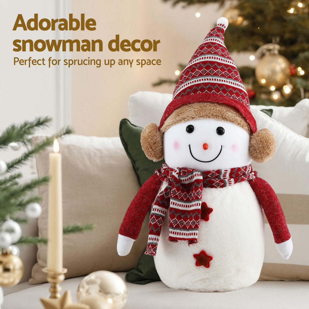 Jingle Jollys Christmas Snowman Handicraft Ornaments Party Decorations 45cm-Occasions > Christmas > Christmas Decorations-PEROZ Accessories