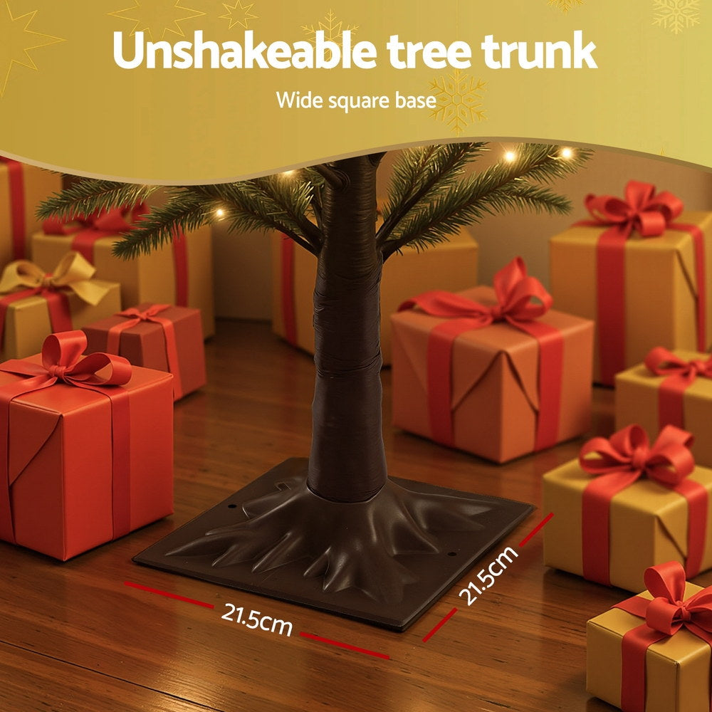 Jingle Jollys Christmas Tree 1.8M Pre-lit LED Xmas Tree 8 Modes Party Decoration-Occasions > Christmas > Christmas Trees-PEROZ Accessories