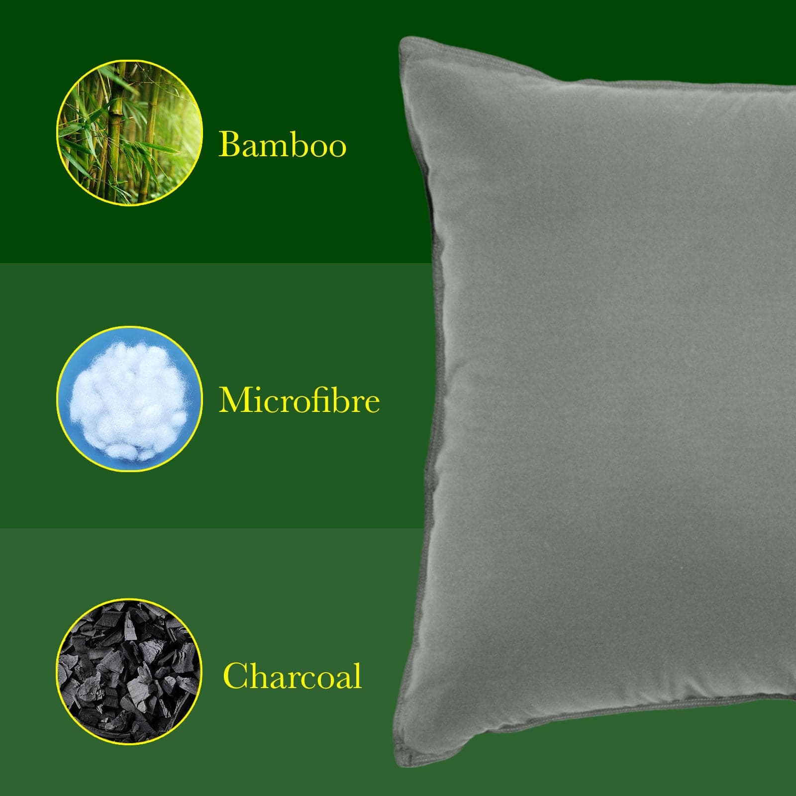 2 x Royal Comfort Bamboo Pillows Hotel Quality Luxury Pack-Bedding-PEROZ Accessories