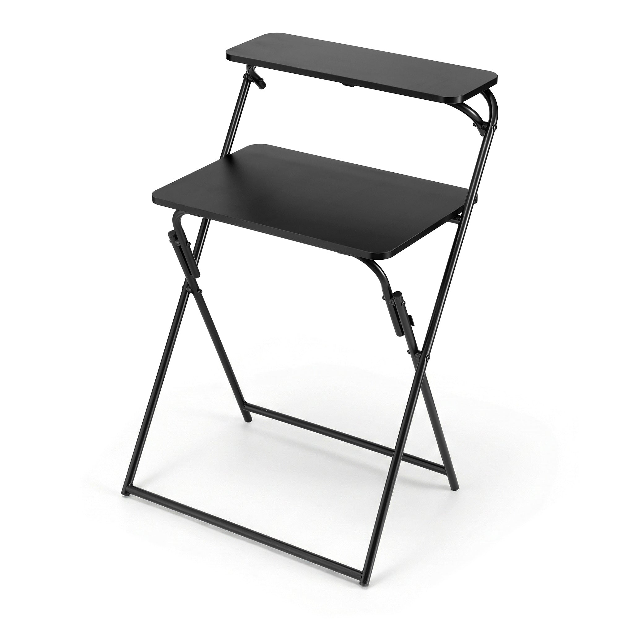 Artiss Laptop Desk Foldable Study Desk Home Office Black-Electronics > Computers & Tablets > Desktops & Accessories-PEROZ Accessories