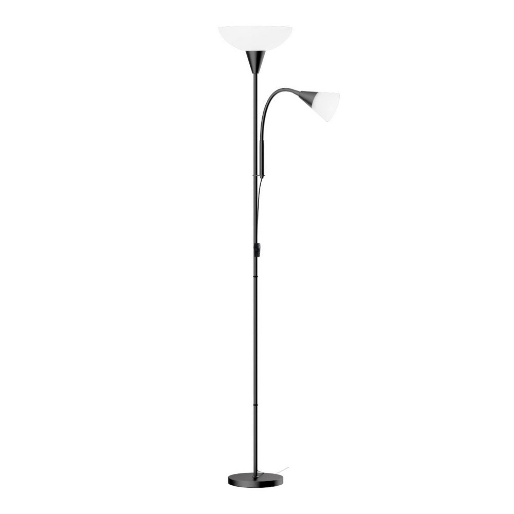 Artiss Floor Lamp Mother and Child Modern Home Living Room Office Reading Black-Home & Garden > Lighting > Floor Lamps-PEROZ Accessories