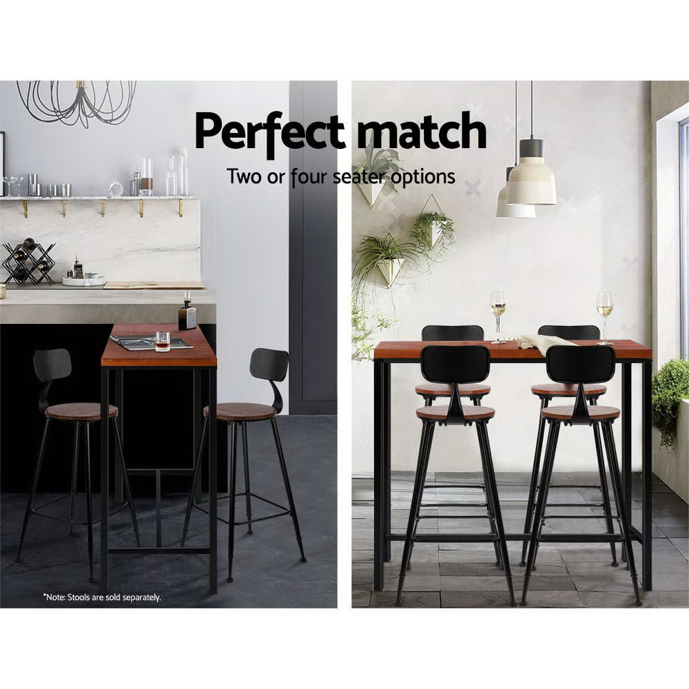 Artiss Alex Bar Table 100CM Rectangular-Furniture > Bar Stools & Chairs-PEROZ Accessories