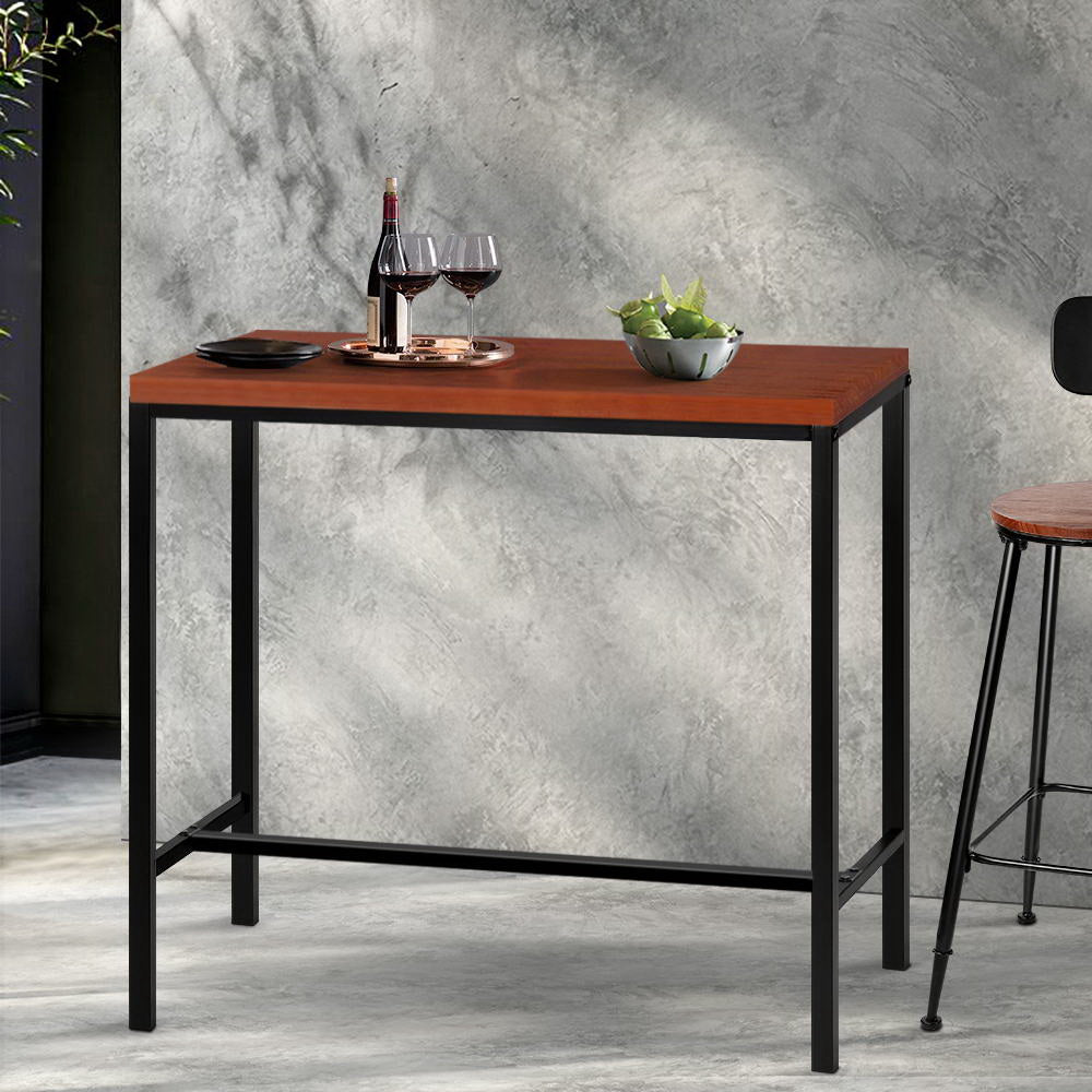 Artiss Alex Bar Table 100CM Rectangular-Furniture > Bar Stools & Chairs-PEROZ Accessories