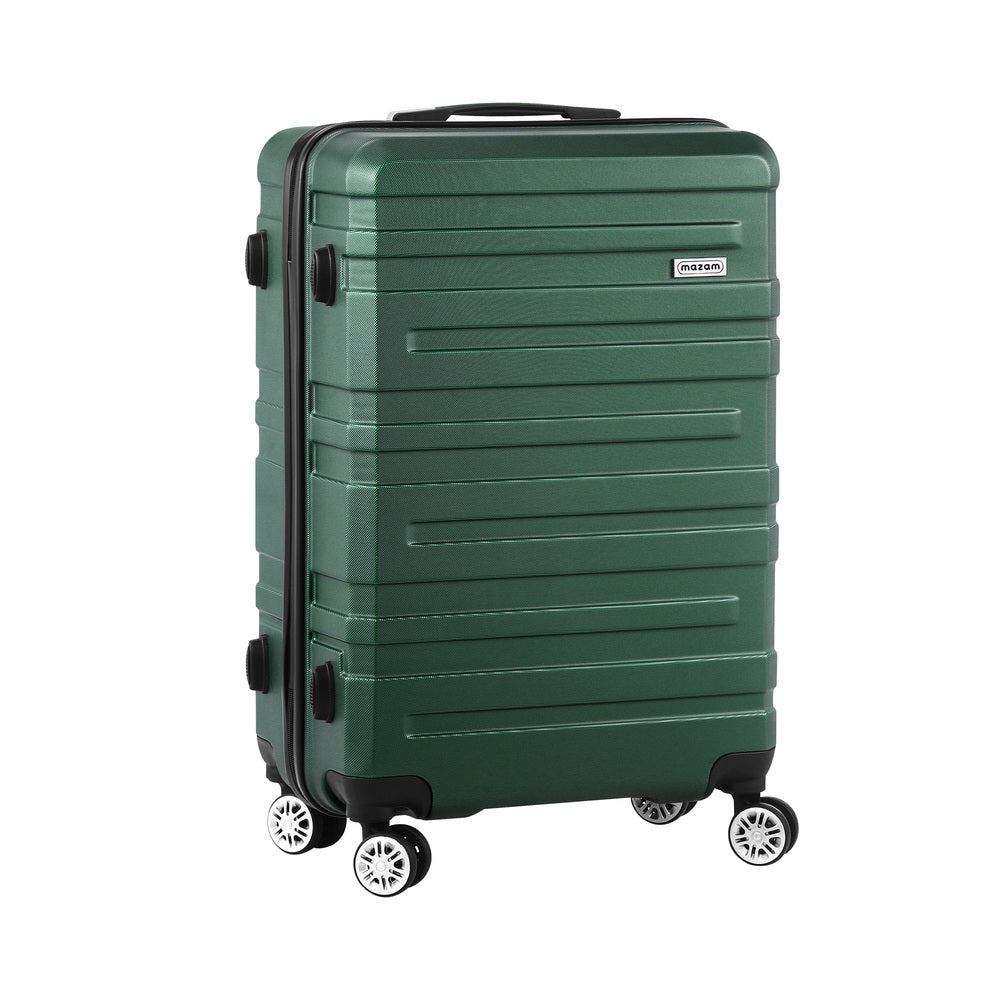 Mazam 28" Luggage Suitcase Trolley Set Travel TSA Lock Storage Hard Case Green-Luggage-PEROZ Accessories