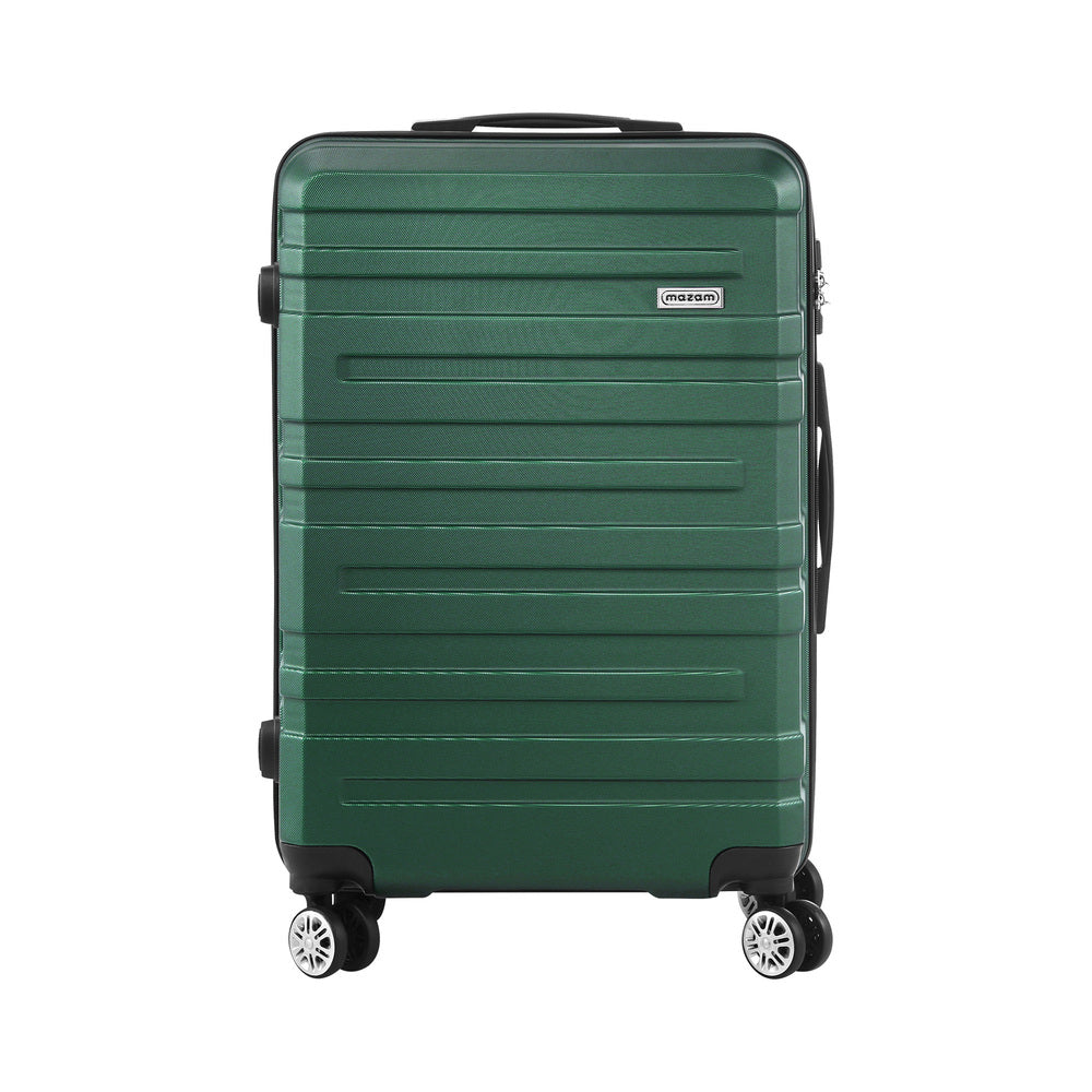 Mazam 28" Luggage Suitcase Trolley Set Travel TSA Lock Storage Hard Case Green-Luggage-PEROZ Accessories