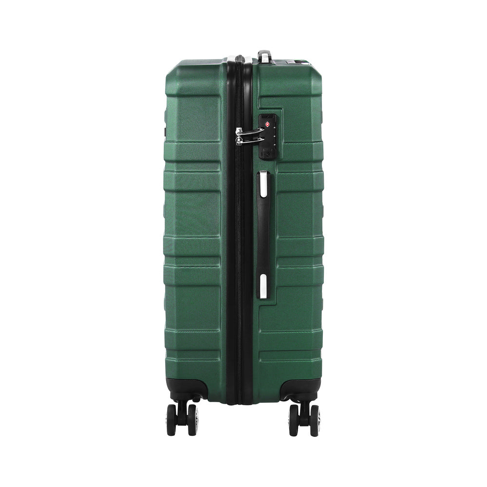 Mazam 28" Luggage Suitcase Trolley Set Travel TSA Lock Storage Hard Case Green-Luggage-PEROZ Accessories