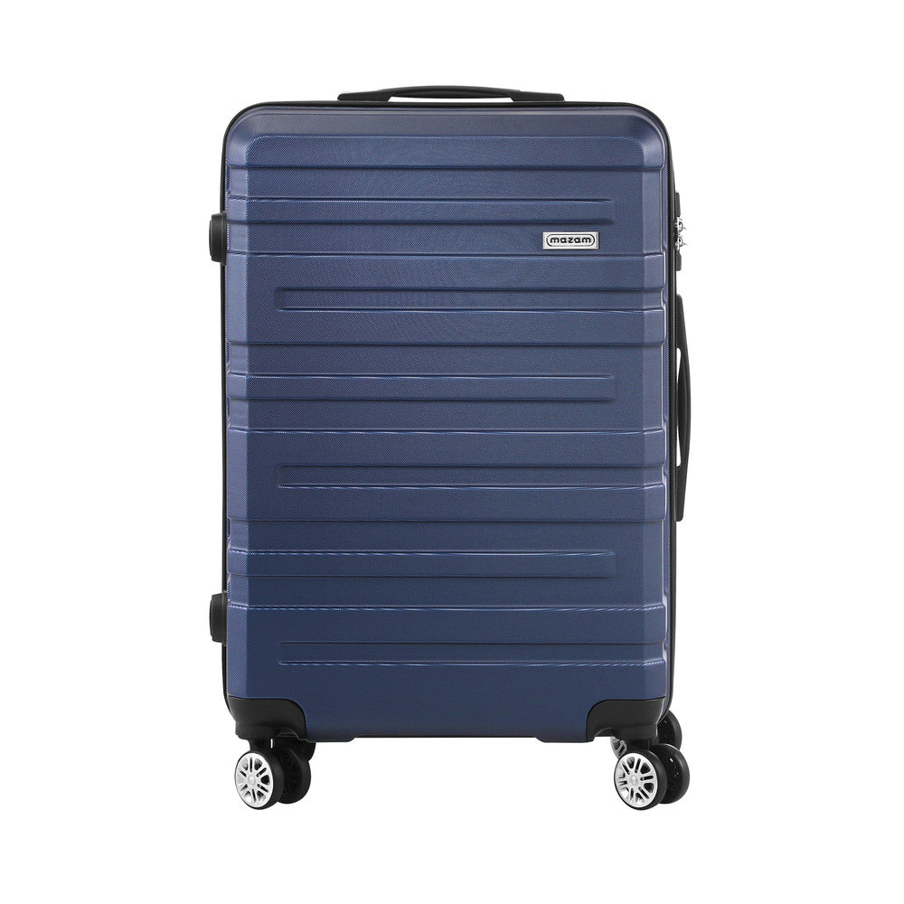 Mazam 28" Luggage Suitcase Trolley Set Travel TSA Lock Storage Hard Case Navy-Luggage-PEROZ Accessories