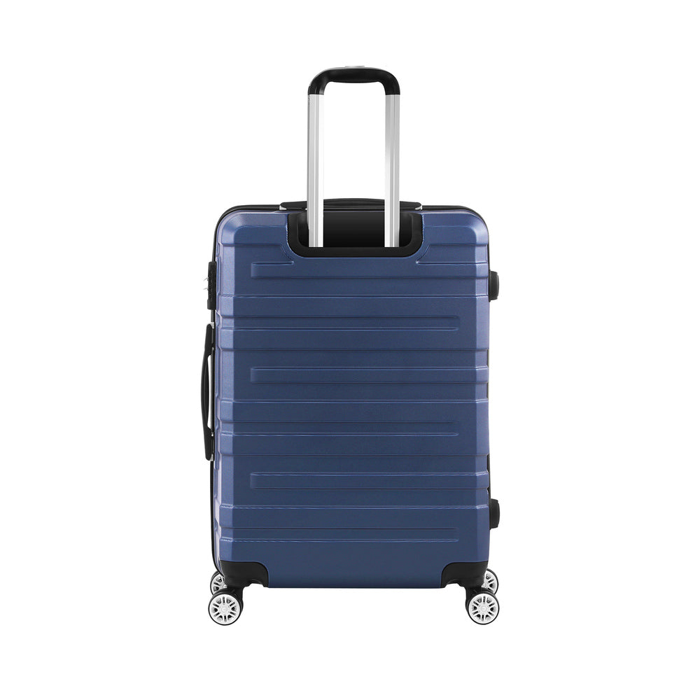 Mazam 28" Luggage Suitcase Trolley Set Travel TSA Lock Storage Hard Case Navy-Luggage-PEROZ Accessories