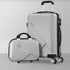 Mazam 2PCS Luggage Set TSA Lock Hard Case Silver-Luggage Sets-PEROZ Accessories