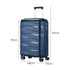 Mazam 28" Luggage Set Travel TSA Lock PP Case Navy-Luggage Sets-PEROZ Accessories