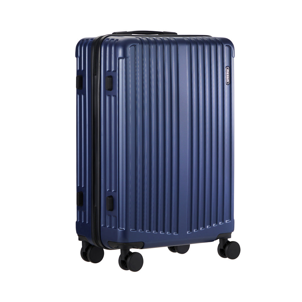 Mazam 28" Luggage Set Travel TSA Lock ABS Case Navy-Luggage Sets-PEROZ Accessories