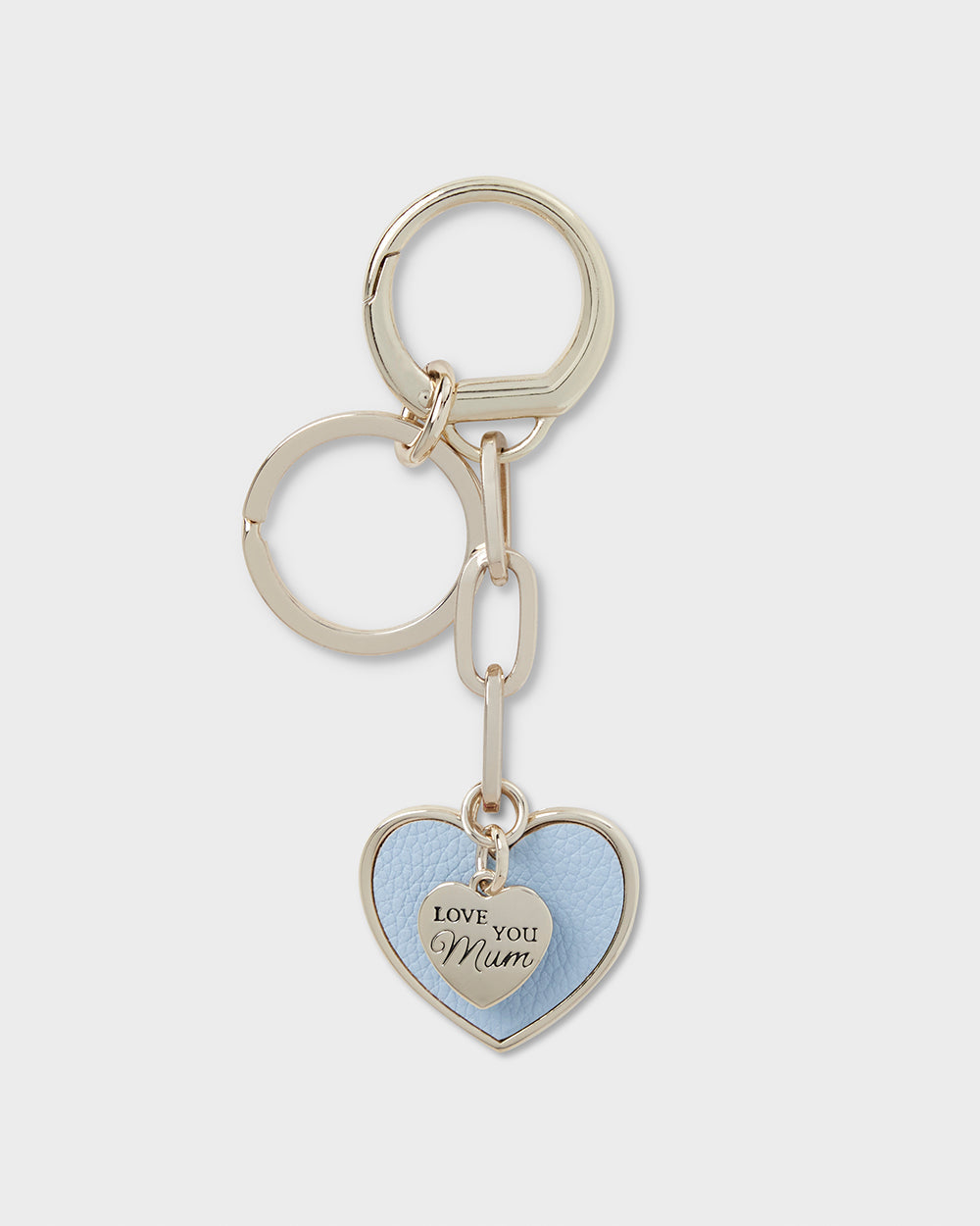 Love You Mum Heart Keychain-Accessories-PEROZ Accessories