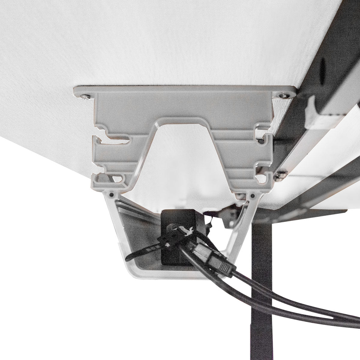 LSG Pacer M5 with Dual Motor Automatic Standing Desk 180cm in White/Black and Cable Management-Walking Pad-PEROZ Accessories