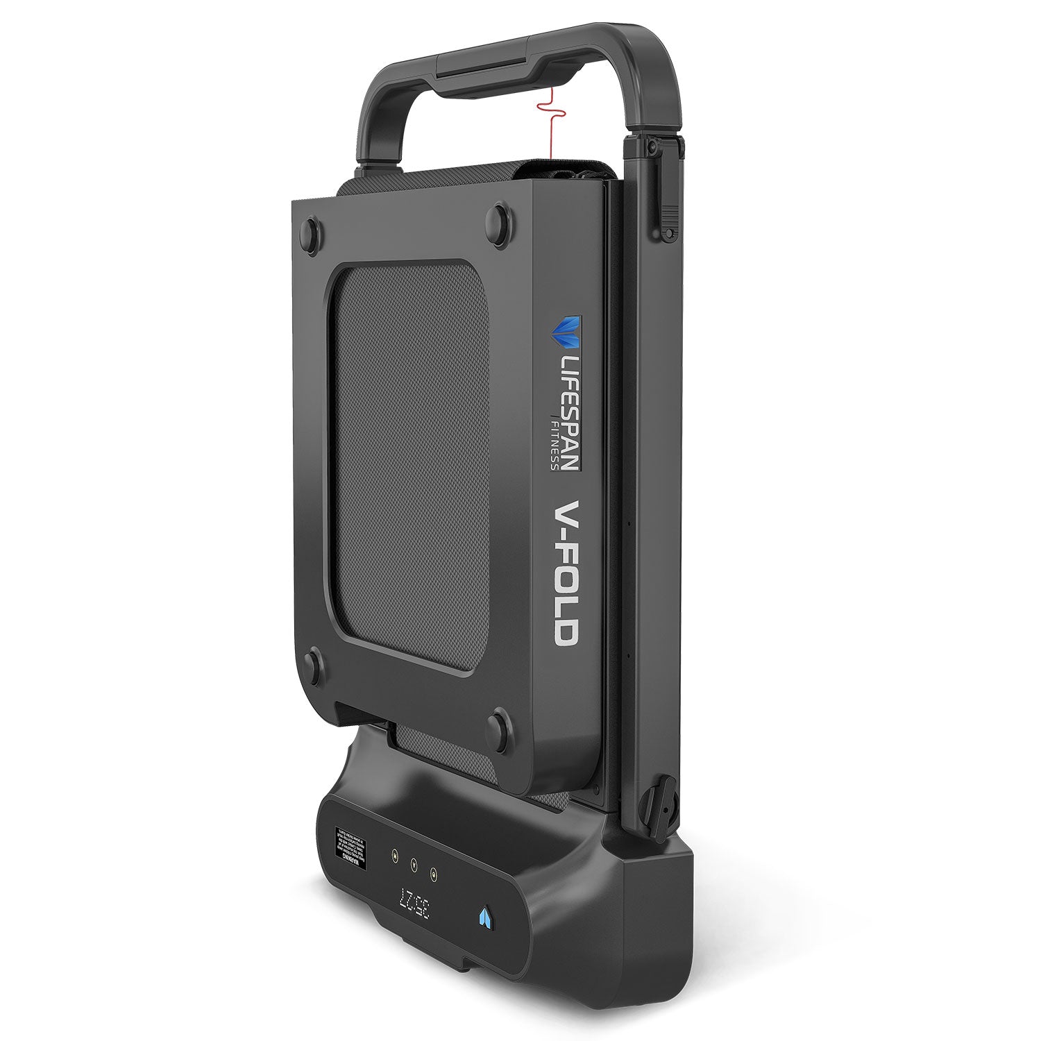 Lifespan Fitness V-FOLD Treadmill with ErgoDesk Automatic Standing Desk 1800mm in White/Black-Walking Pad-PEROZ Accessories