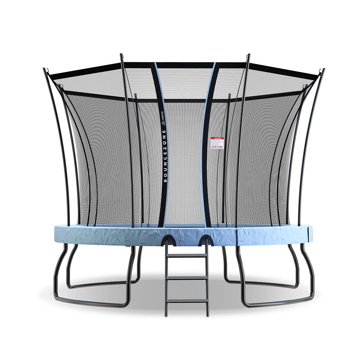 Lifespan Kids BounceZone Round Spring Trampoline - Medium-Sports & Fitness > Trampolines > Trampolines & Accessories-PEROZ Accessories