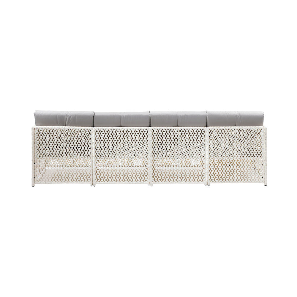 Livsip Outdoor Furniture Sofa Set 7-Piece Wicker Lounge Setting-Outdoor Sofa Set-PEROZ Accessories