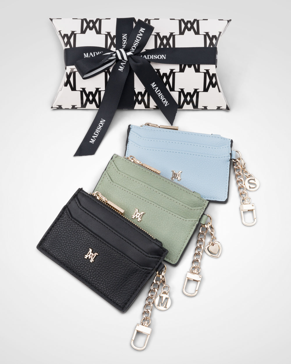 Hannah Cardholder Personalised Keychain Giftbox-PEROZ Accessories