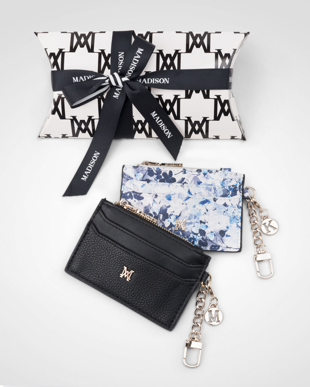 Hannah Cardholder Personalised Keychain Giftbox-PEROZ Accessories