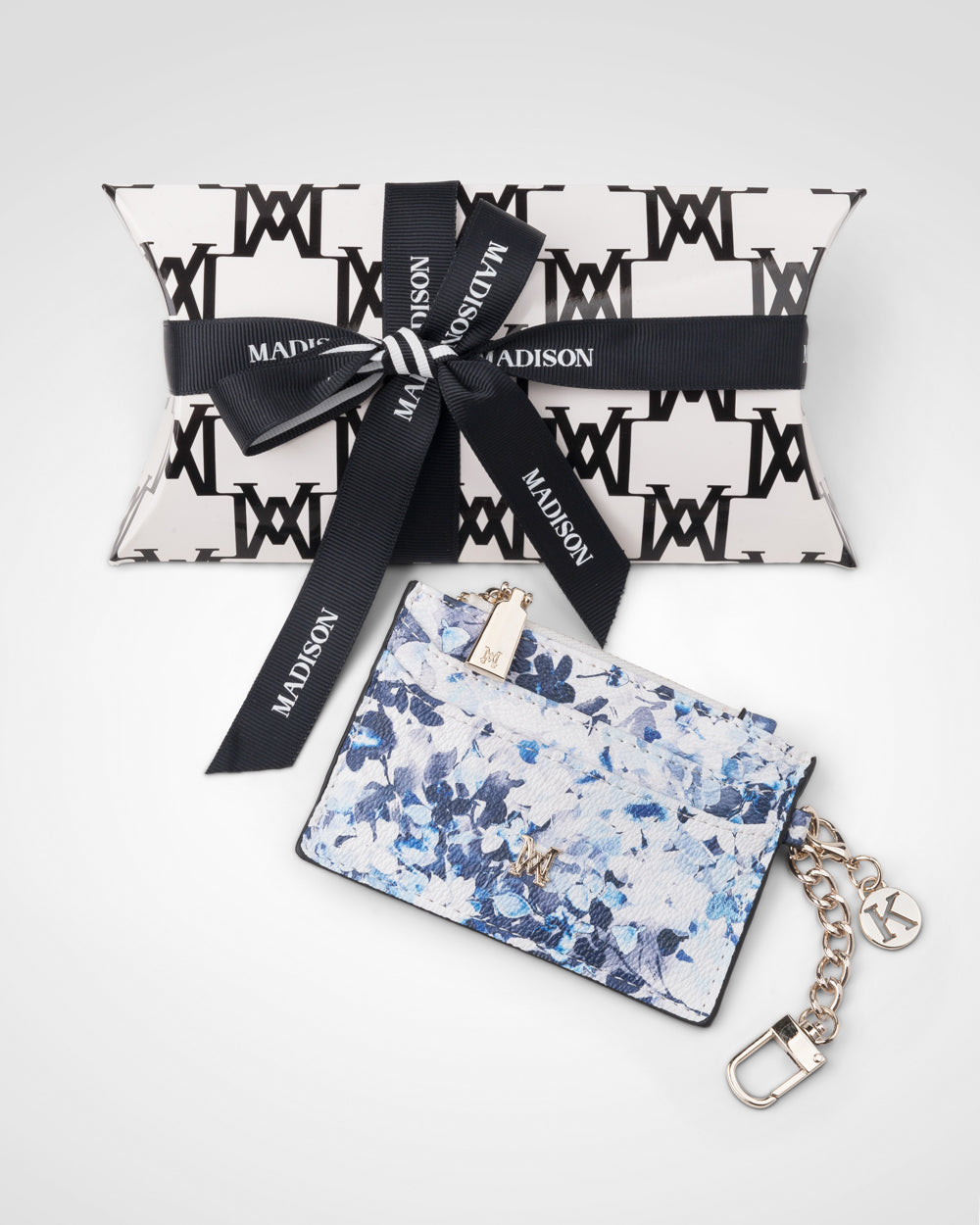 Hannah Cardholder Personalised Keychain Giftbox-PEROZ Accessories