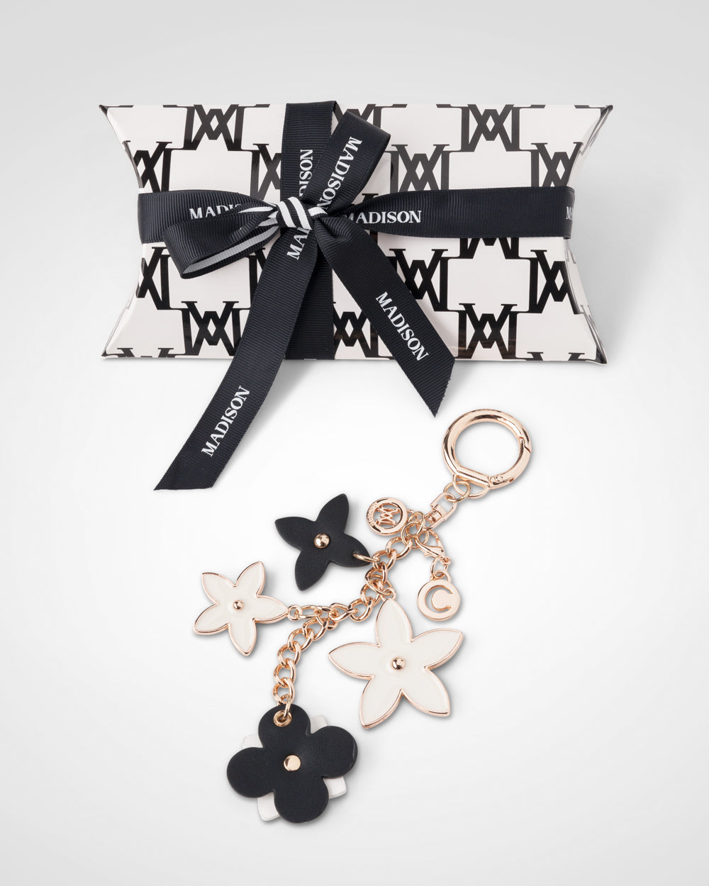 Rose Flower Personalised Keychain Giftbox-PEROZ Accessories