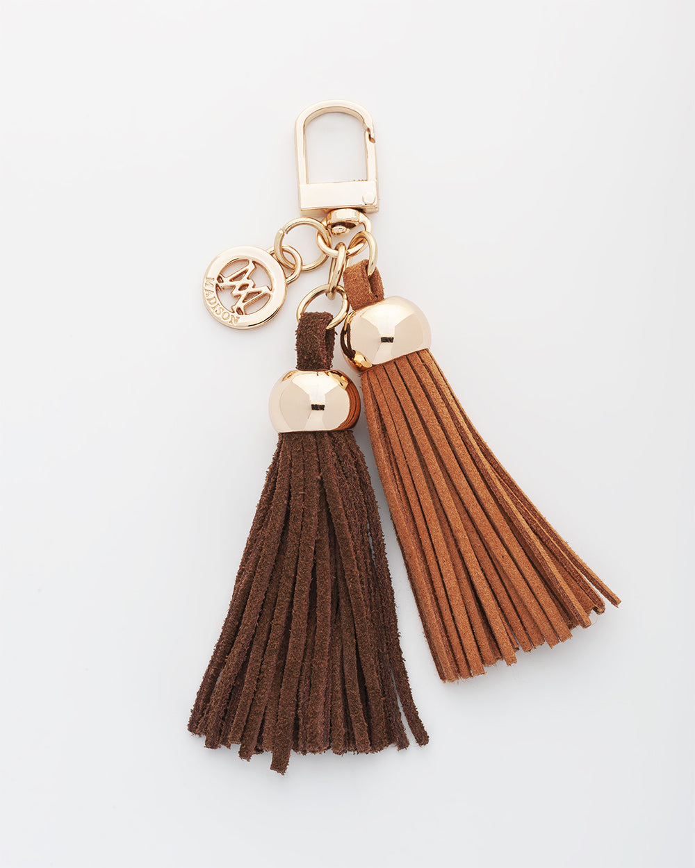 Darcie 2 Tassel Bag Charm / Keychain-PEROZ Accessories