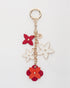Rose Flower Keychain & Bag Charm-PEROZ Accessories