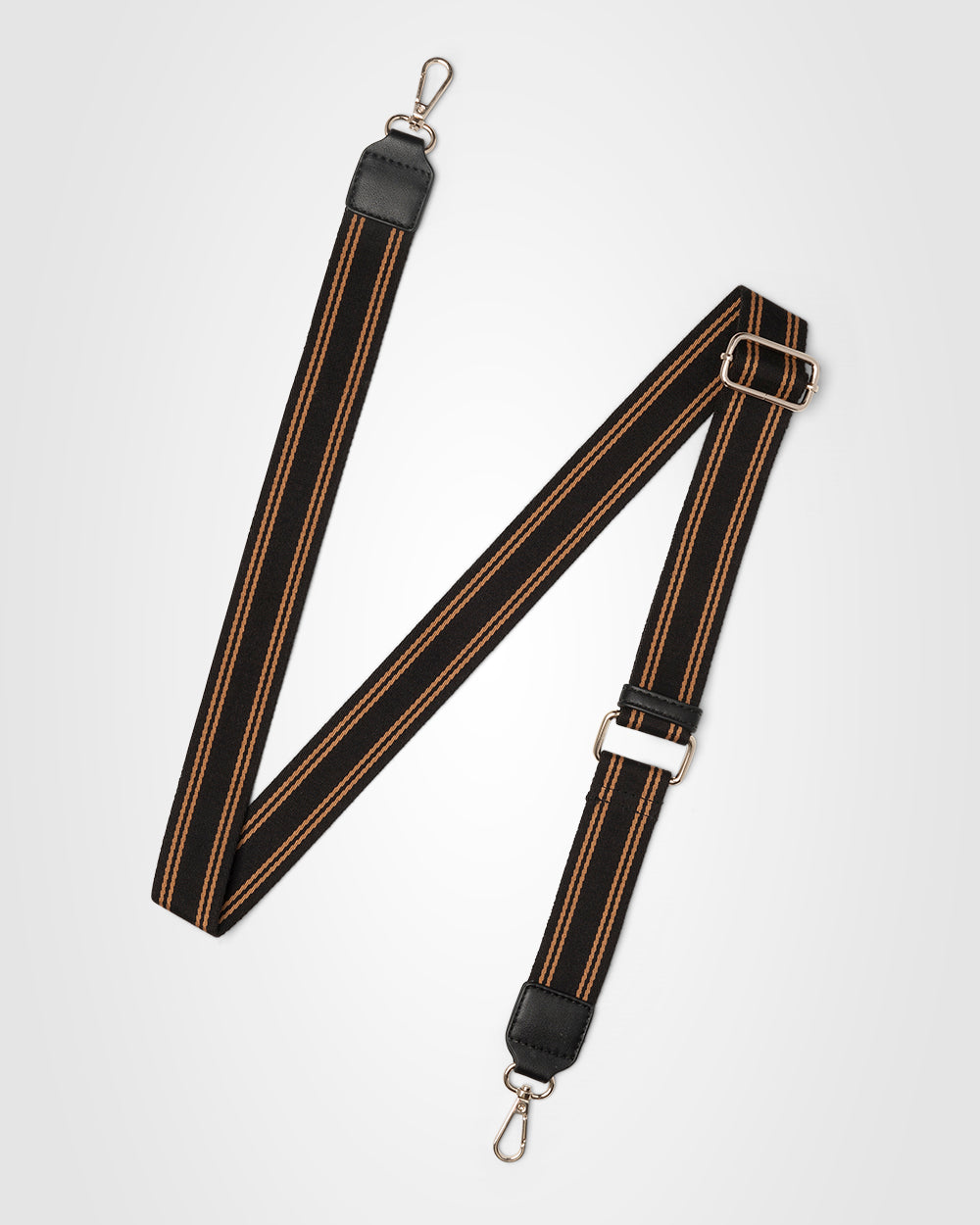 Riley Zip Top Tote + Stripe Bag Strap-Handbags-PEROZ Accessories