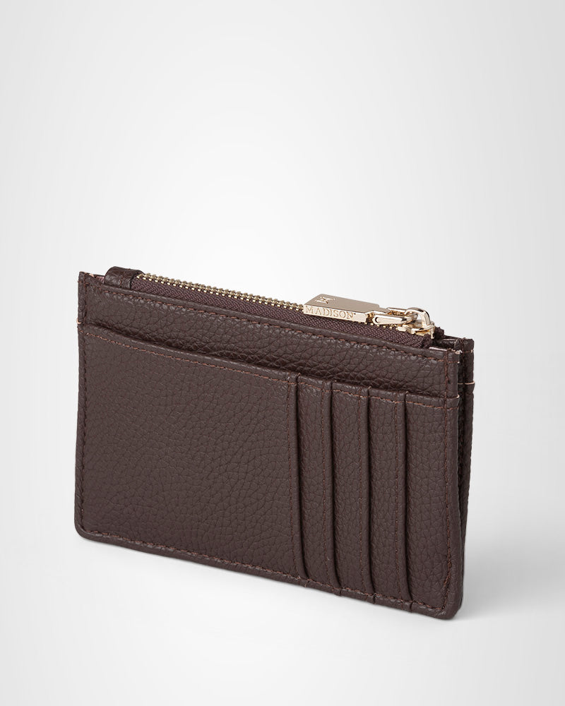 Vanessa Small Zip Purse Card-Holder-PEROZ Accessories