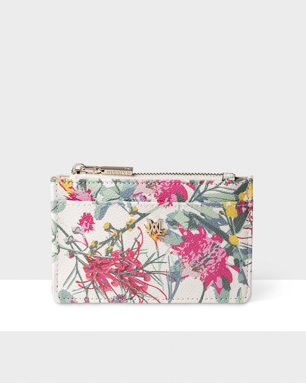 Vanessa Small Zip Purse Card-Holder-Wallets-PEROZ Accessories