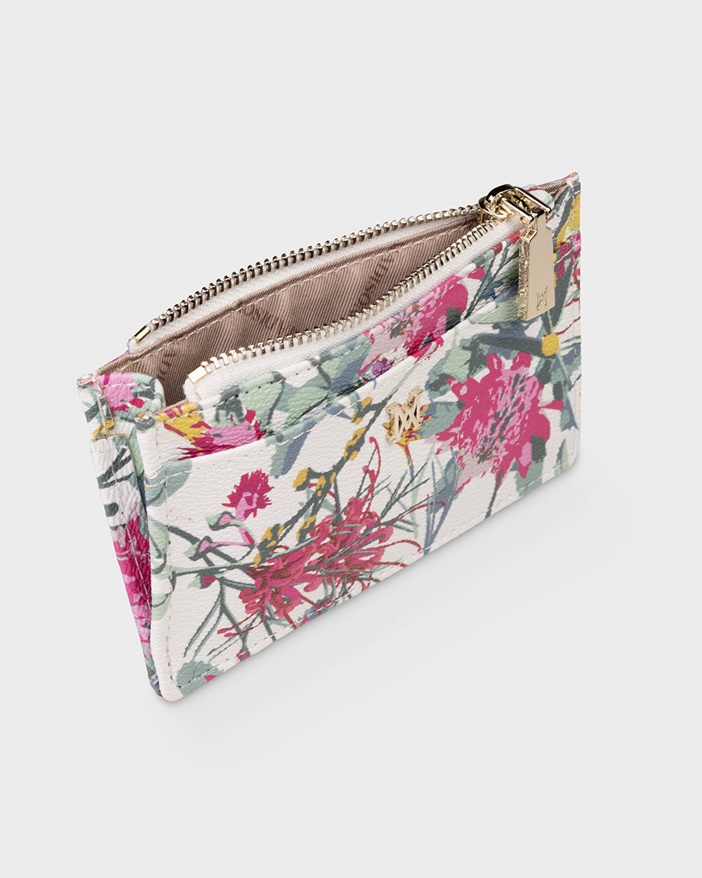 Vanessa Small Zip Purse Card-Holder-Wallets-PEROZ Accessories