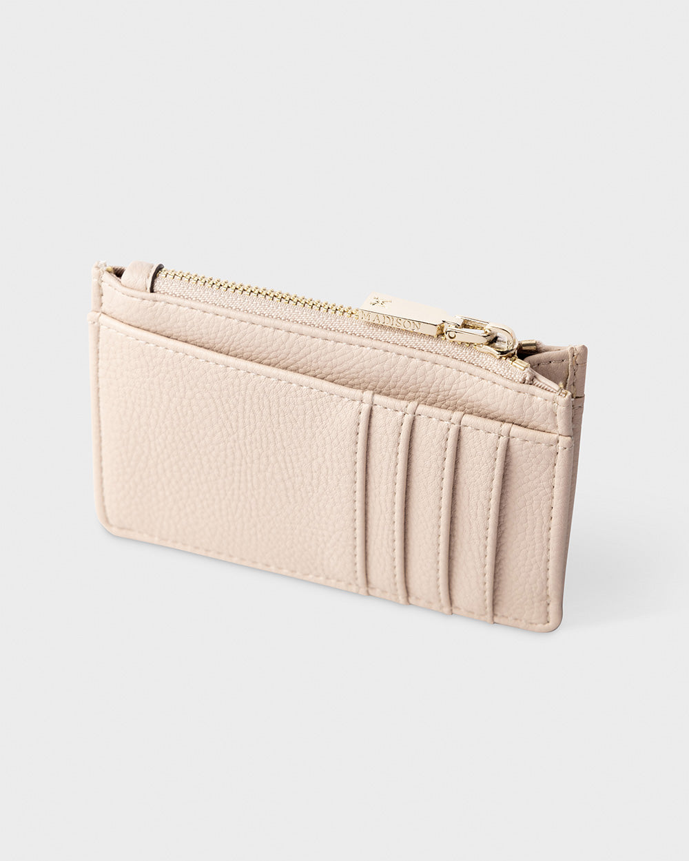 Vanessa Small Zip Purse Card-Holder-Wallets-PEROZ Accessories