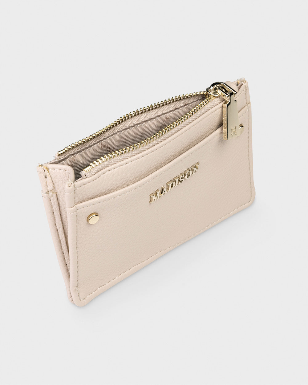 Vanessa Small Zip Purse Card-Holder-Wallets-PEROZ Accessories