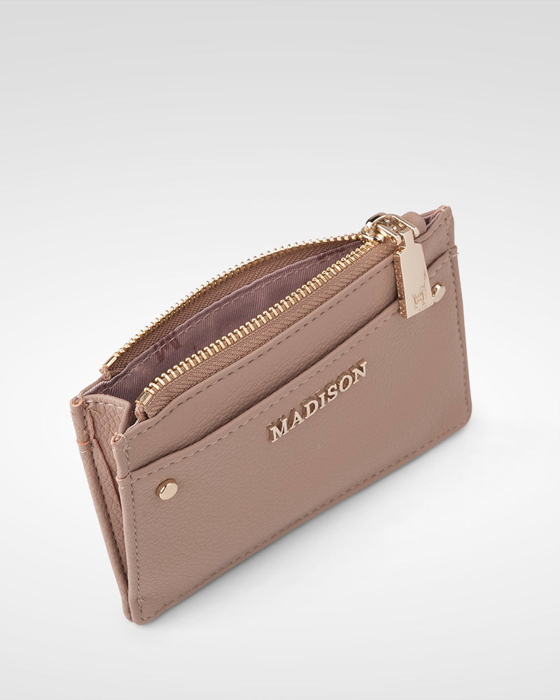 Vanessa Small Zip Purse Card-Holder-PEROZ Accessories