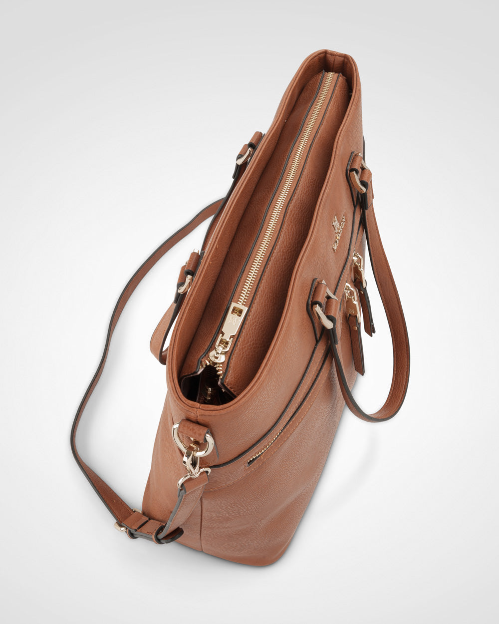 Trish Laptop Tote Work Bag With Crossbody Strap-Laptop Bags-PEROZ Accessories
