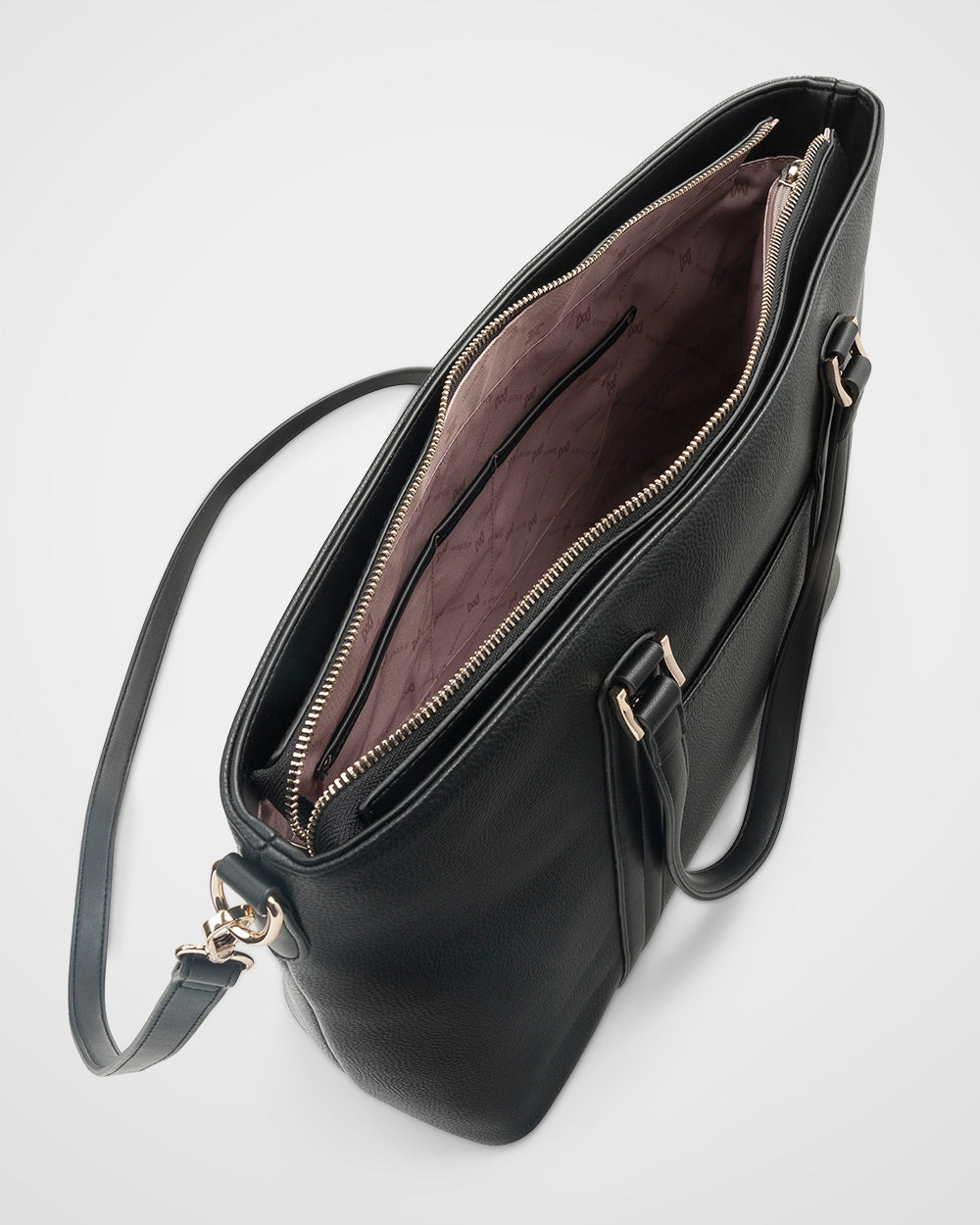 Tara Laptop Tote Work Bag With Crossbody Strap-Handbags-PEROZ Accessories