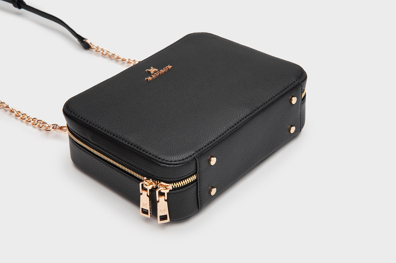 Isla Top Handle Crossbody Box Bag-PEROZ Accessories