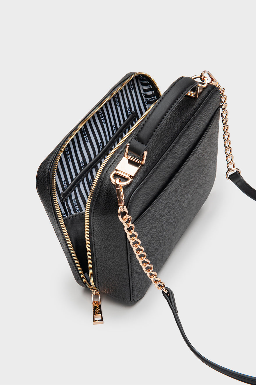 Isla Top Handle Crossbody Box Bag-PEROZ Accessories