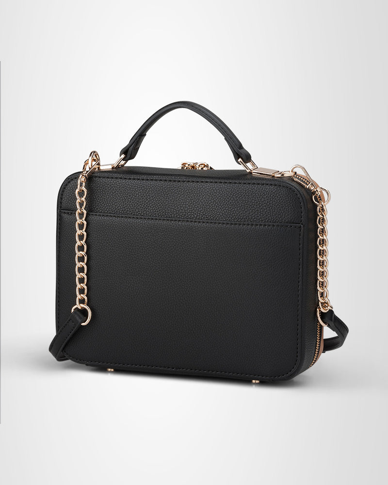 Isla Top Handle Crossbody Box Bag-PEROZ Accessories