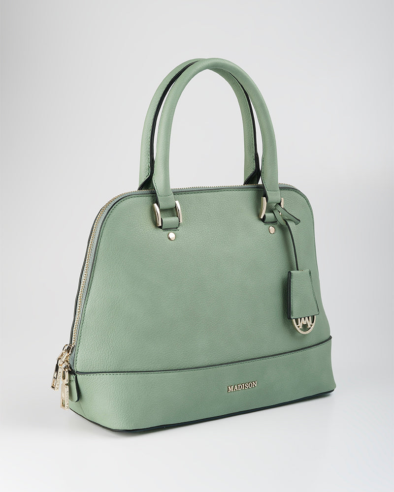 Grace Medium Dome Satchel Bag-PEROZ Accessories