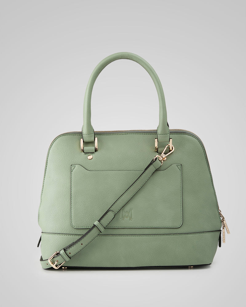 Grace Medium Dome Satchel Bag-PEROZ Accessories