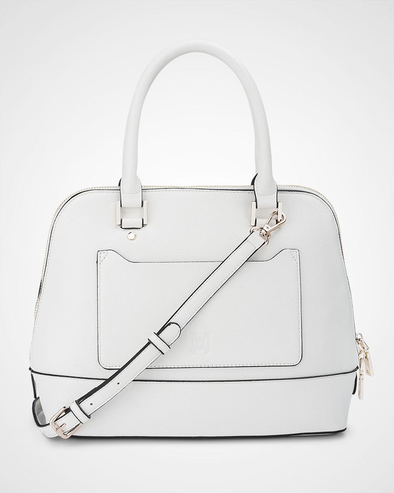 Grace Medium Dome Satchel Bag-PEROZ Accessories