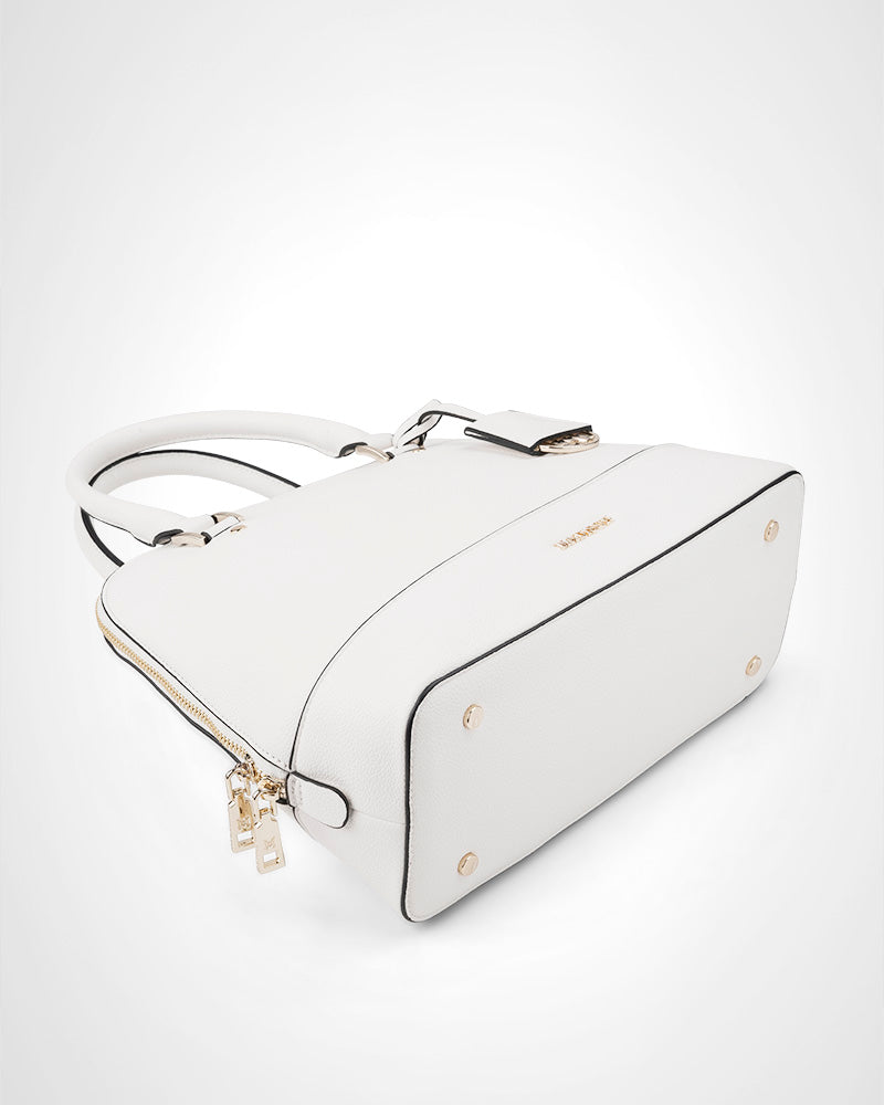 Grace Medium Dome Satchel Bag-PEROZ Accessories
