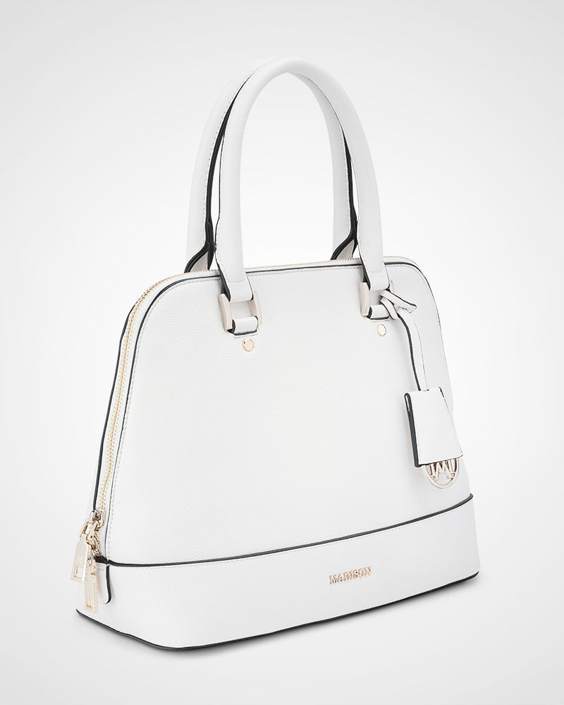 Grace Medium Dome Satchel Bag-PEROZ Accessories