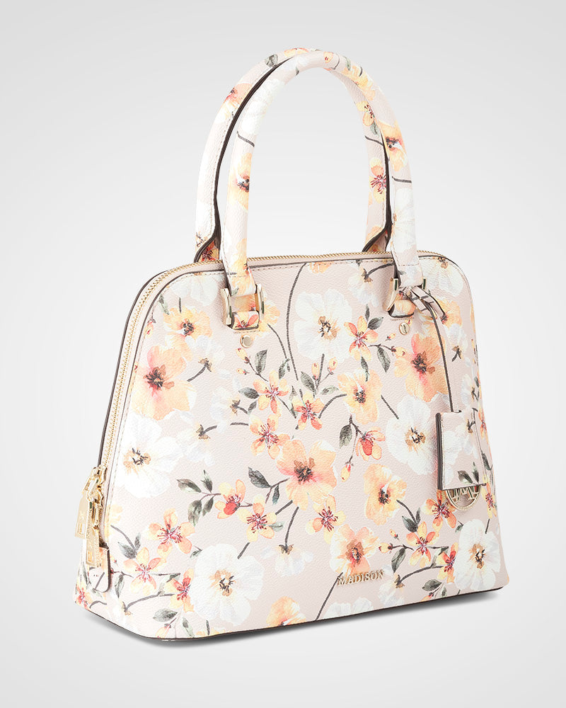 Grace Medium Dome Satchel Bag-PEROZ Accessories
