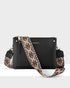 Charlotte Double Zip Crossbody Bag + Aztec Bag Strap-Handbags-PEROZ Accessories