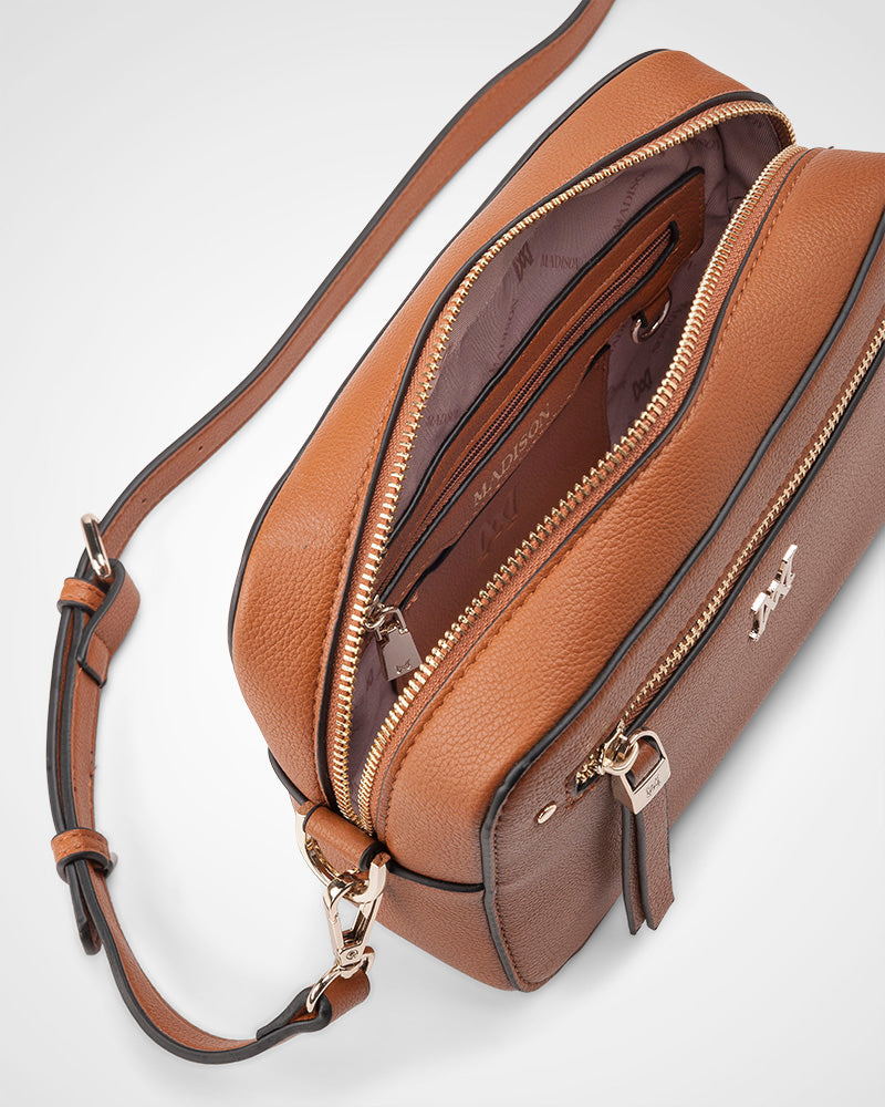 Molly Camera Crossbody Bag With Front Zip-PEROZ Accessories