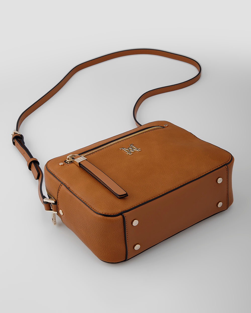 Molly Camera Crossbody Bag + Stripe Bag Strap-Handbags-PEROZ Accessories