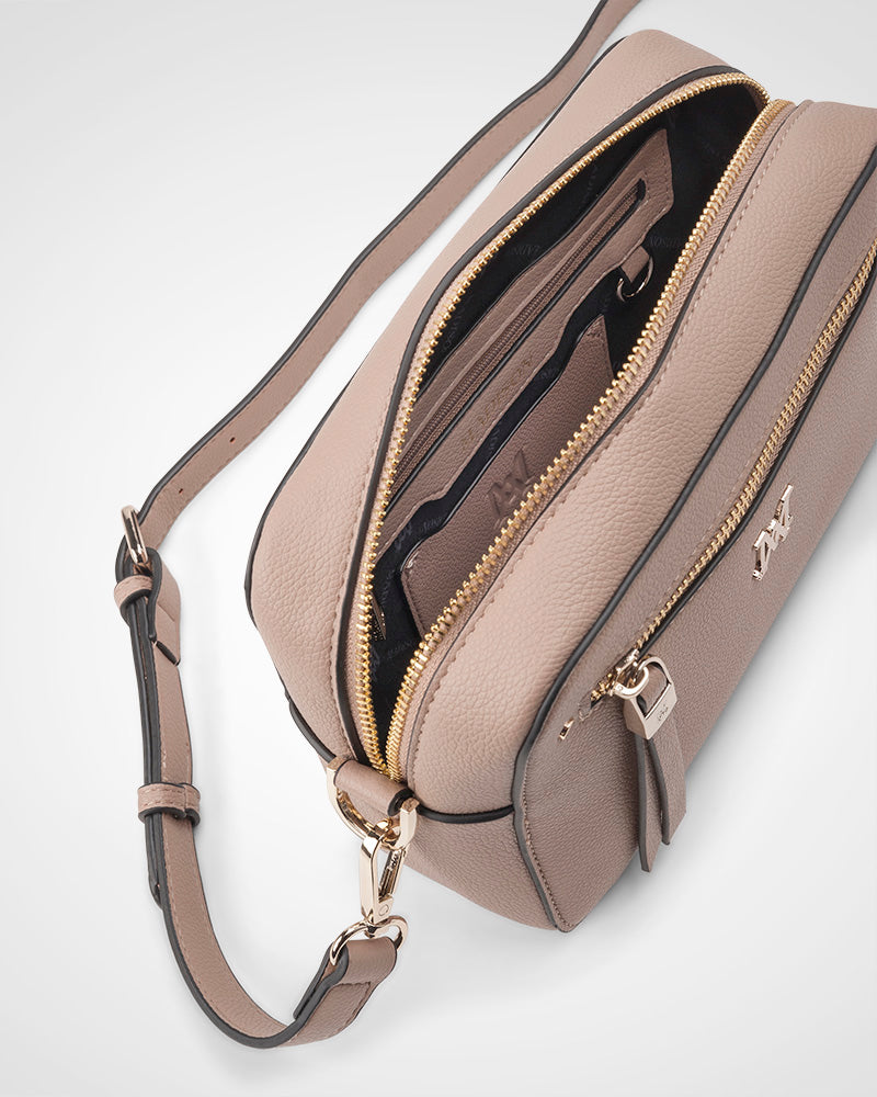 Molly Camera Crossbody Bag + Monogram Bag Strap-PEROZ Accessories