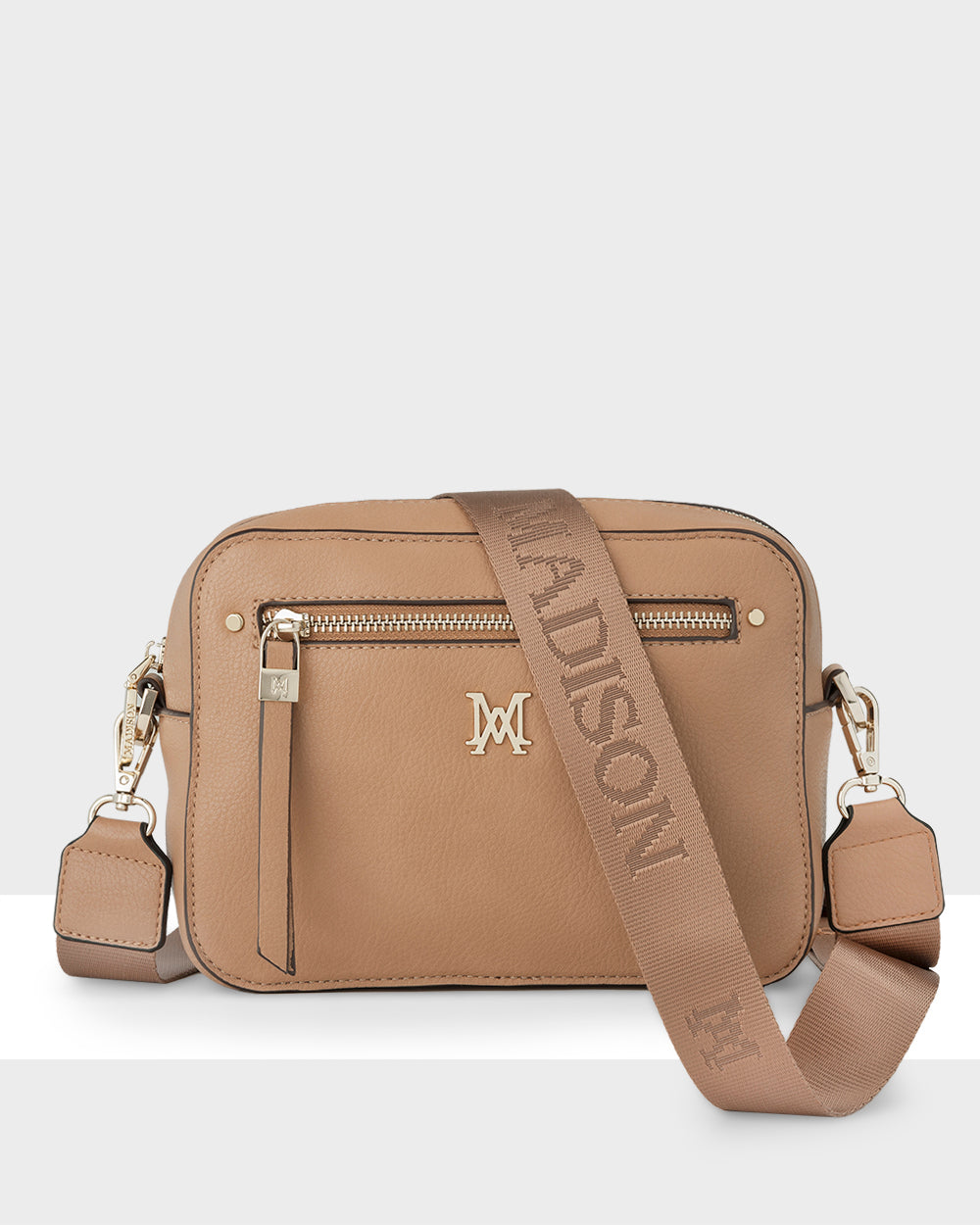 Molly Camera Crossbody Bag + Monogram Bag Strap-Handbags-PEROZ Accessories